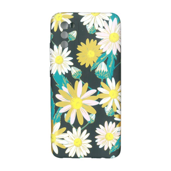Husa protectie spate cu motiv floral, Luxo, pentru Samsung Galaxy A02s