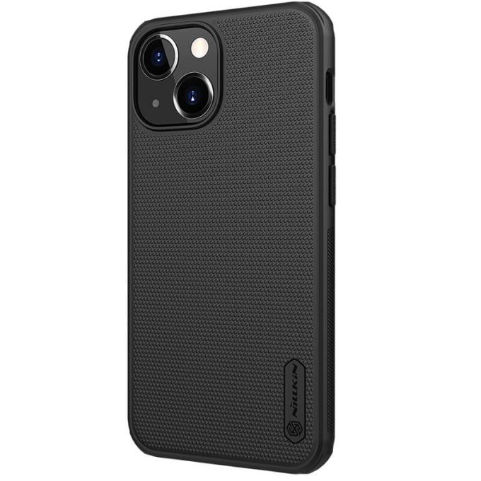 Husa protectie spate magnetic din plastic texturat, pentru Apple iPhone 13- Nillkin Frosted Shield Pro Magnetic